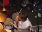 David on his kit