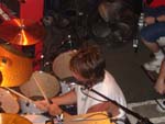 on his kit