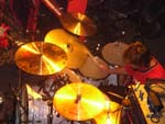 on his kit