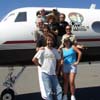 tbe band and Montrose and the Cabo Wabo plane